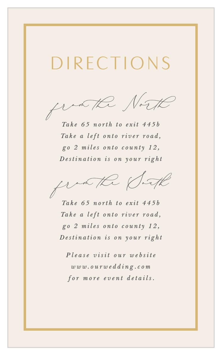 You & Me Direction Cards