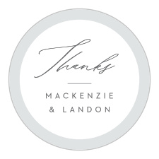 With elegant calligraphy and modern typography, our Asymmetrical Initials Wedding Stickers are the perfect multi-use seal, decretive touch, or keepsake.