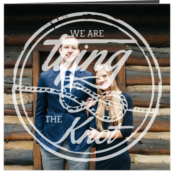 Tying the Knot Wedding Invitations