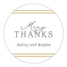 Our Alluring Aubrey Wedding Stickers are the perfect finishing touch to your envelopes or as a memento of your special day.