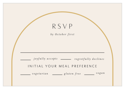 Modern Arch Response Cards