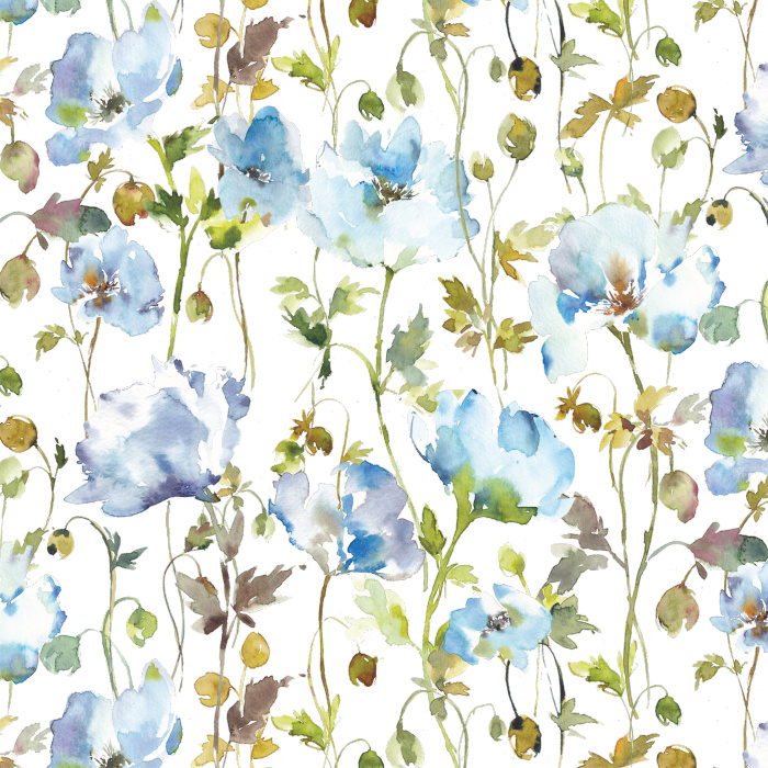 Add a splash of color to your walls with our Vibrant Blooms Peel And Stick Removable Wallpaper. 