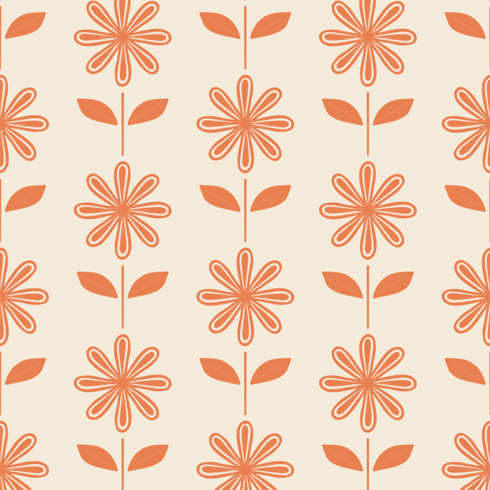 Our Retro Daisy Peel And Stick Removable Wallpaper is sure to create the perfect accent wall anywhere in your home.