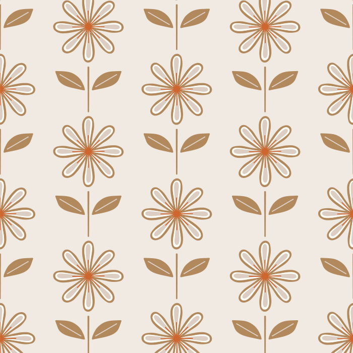Our Retro Daisy Peel And Stick Removable Wallpaper is sure to create the perfect accent wall anywhere in your home.