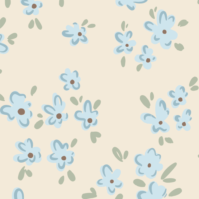 Create the room you've always envisioned with our Sweet Little Flowers Peel And Stick Removable Wallpaper.