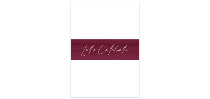 Watercolor Mood Wedding Belly Bands