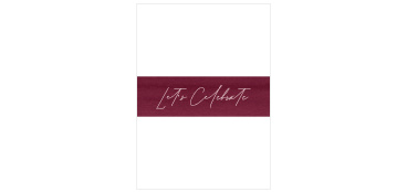 Keep all your cards neat and organized on their way to your guests with the textured background and stylish script of our Watercolor Mood Belly Bands.
