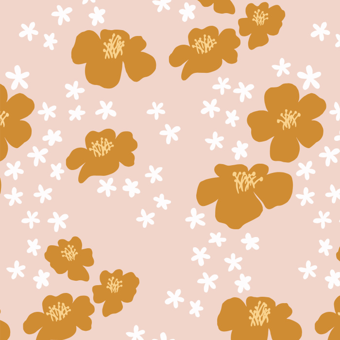 Add a cute, flowery touch to your child's room with our Poppy Field Peel And Stick Removable Wallpaper.