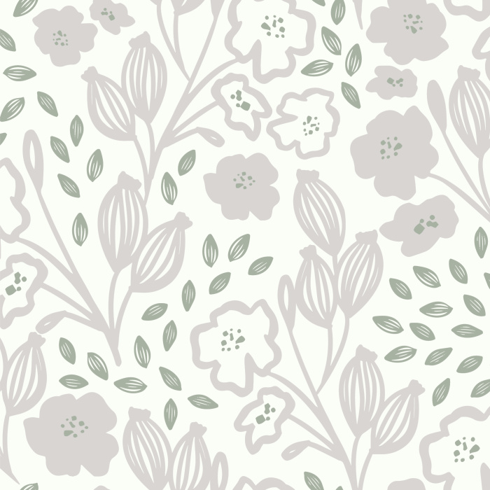 Our Nostalgic Floret Peel And Stick Removable Wallpaper add a lovely touch of greenery to any room in your home.