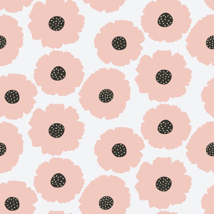 Our Retro Blooms Peel And Stick Removable Wallpaper bring the feel of a garden to any room in your home.