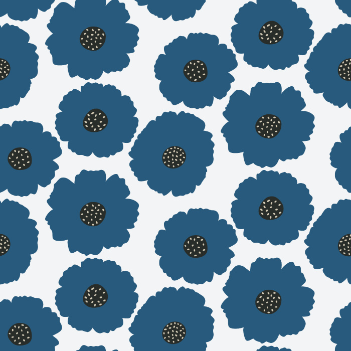 Our Retro Blooms Peel And Stick Removable Wallpaper bring the feel of a garden to any room in your home.