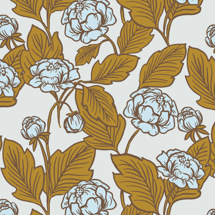Reminiscent of vintage printed illustrations, our Retro Peony Peel And Stick Removable Wallpaper adds a uniquely floral touch to any wall.