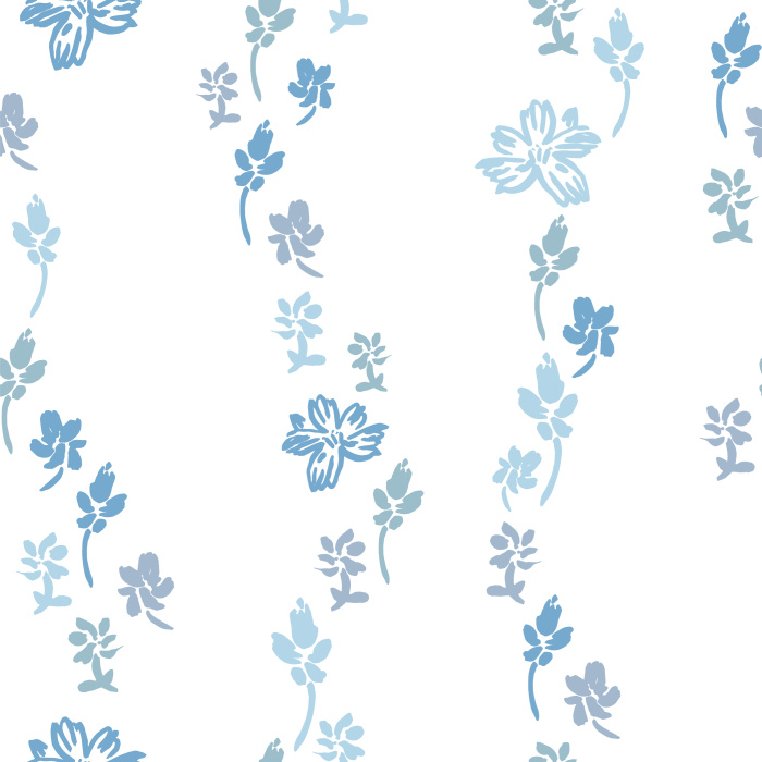 Our River Flower Peel and Stick Wallpaper add a simple botanical touch to any room in your home.