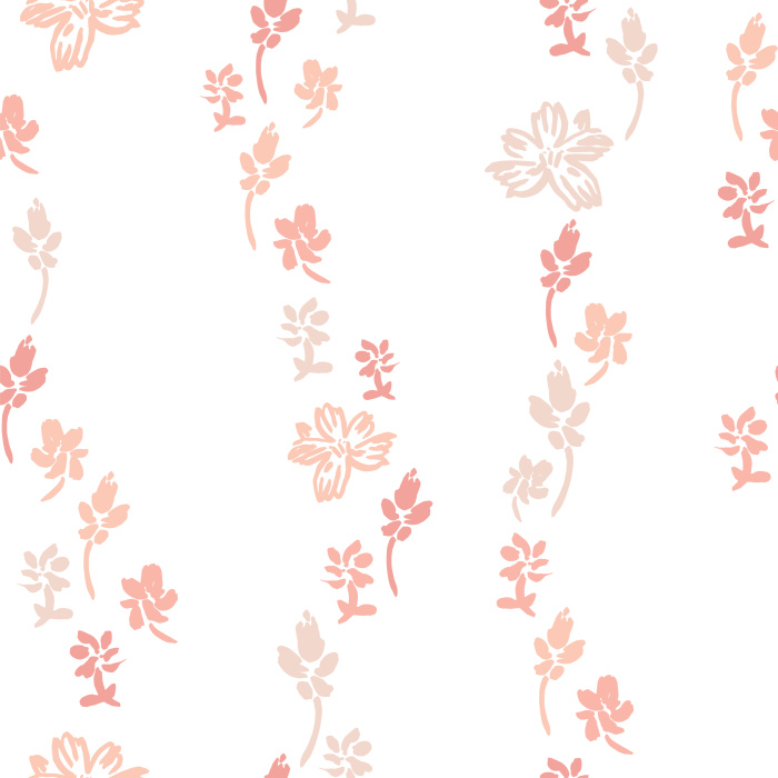 Our River Flower Peel and Stick Wallpaper add a simple botanical touch to any room in your home.