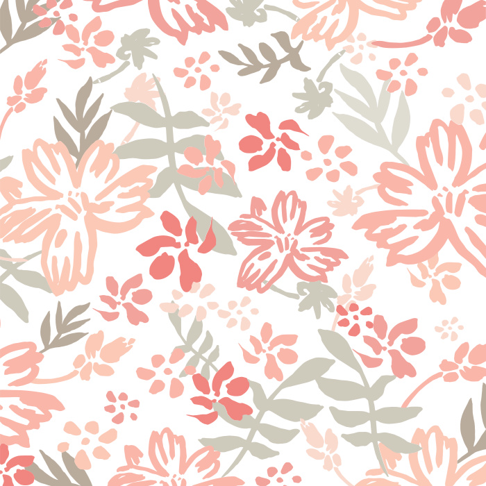 Create the perfect accent wall in any room of your home with our Retro Garden Peel and Stick Wallpaper.