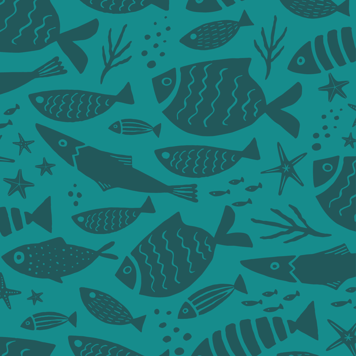 Fish In The Sea Wallpaper