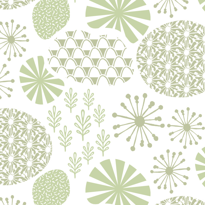With a variety of hand-drawn shapes evoking a field of flowers, our Pretty Patchwork Peel And Stick Removable Wallpaper adds a fun, retro touch to any room.
