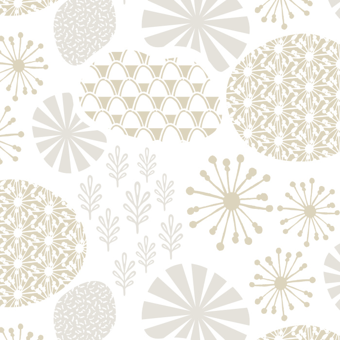 With a variety of hand-drawn shapes evoking a field of flowers, our Pretty Patchwork Peel And Stick Removable Wallpaper adds a fun, retro touch to any room.