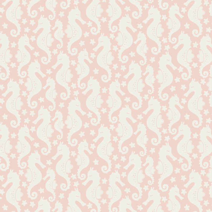 Bring a popular nautical creature to your walls with our Sea Horse Peel and Stick Wallpaper.