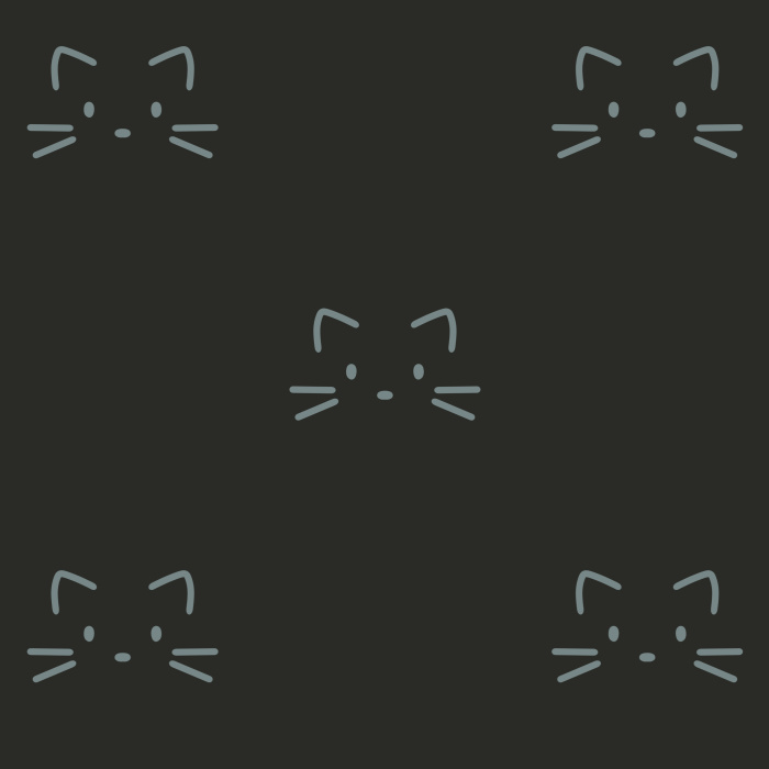 Create the playroom or nursery of your dreams with our Cute Kitty Peel and Stick Wallpaper. 