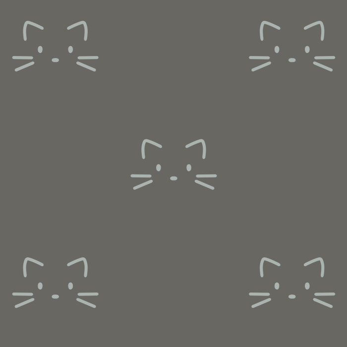 Create the playroom or nursery of your dreams with our Cute Kitty Peel and Stick Wallpaper.