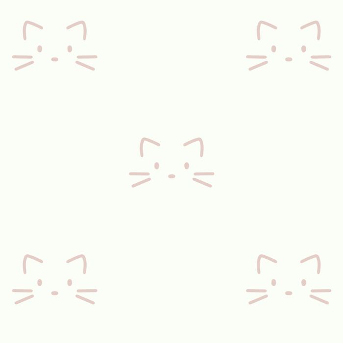 Create the playroom or nursery of your dreams with our Cute Kitty Peel and Stick Wallpaper.