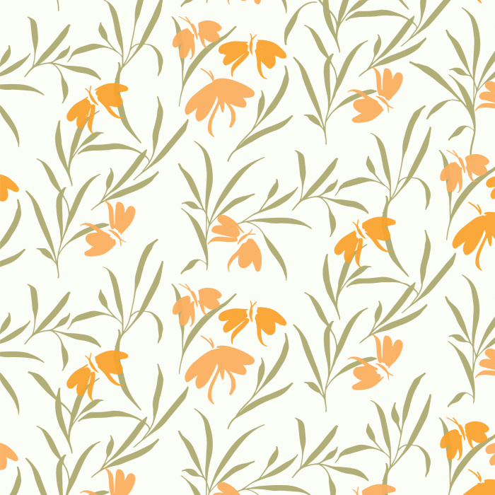 Add the perfect accent wall to your child's room with our Butterfly Garden Peel and Stick Wallpaper.