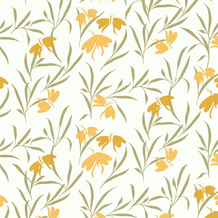 Add the perfect accent wall to your child's room with our Butterfly Garden Peel and Stick Wallpaper.