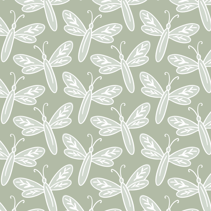 With adorably simplified dragonfly illustrations in a soft, pastel color scheme, our Baby Dragonfly Peel And Stick Removable Wallpaper creates the cutest space for your child.