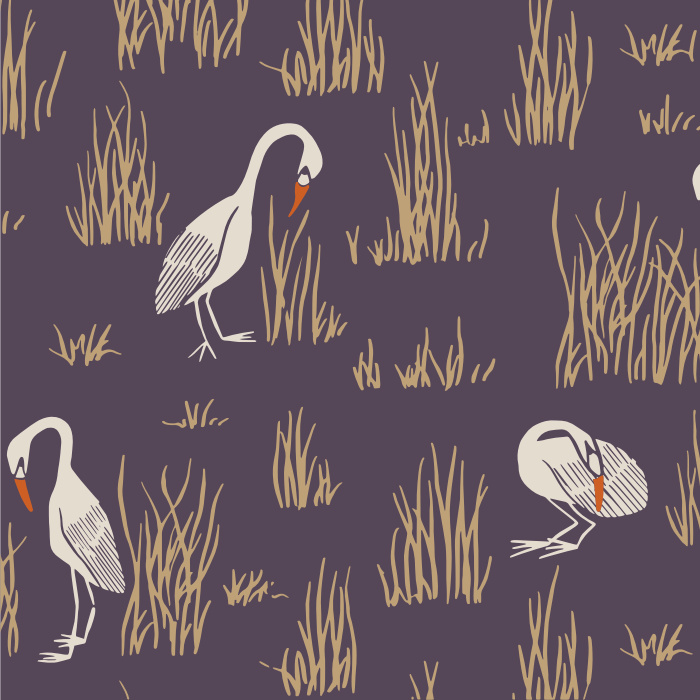Add a serene feeling to your space with our Marsh Life Peel and Stick Wallpaper.