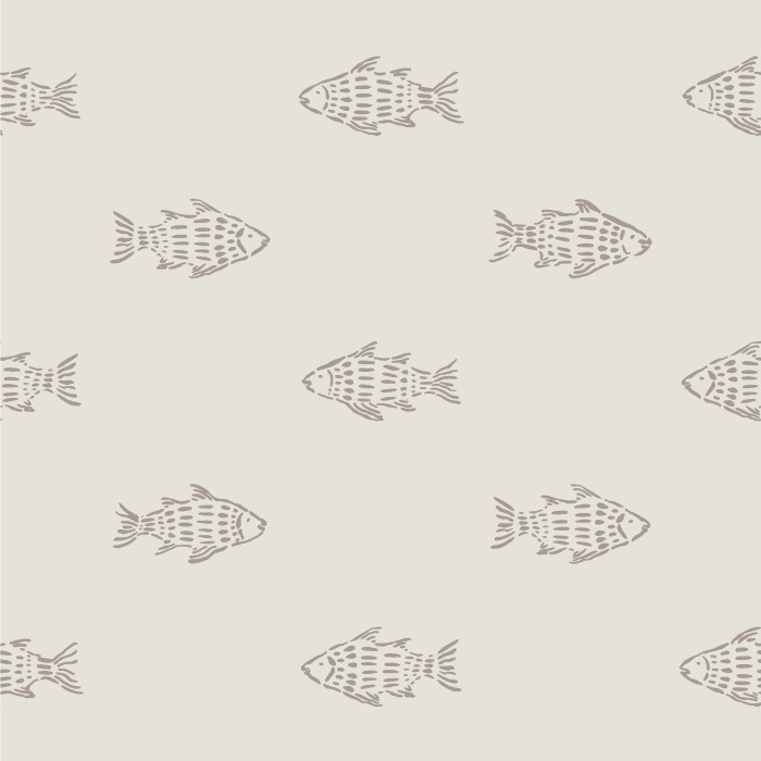Create a playful accent in any space with our Tropical Fish Peel and Stick Wallpaper.