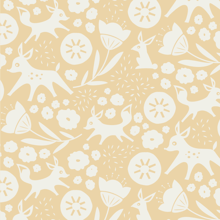 Create a whimsically playful space with our Woodland Romp Peel and Stick Wallpaper.