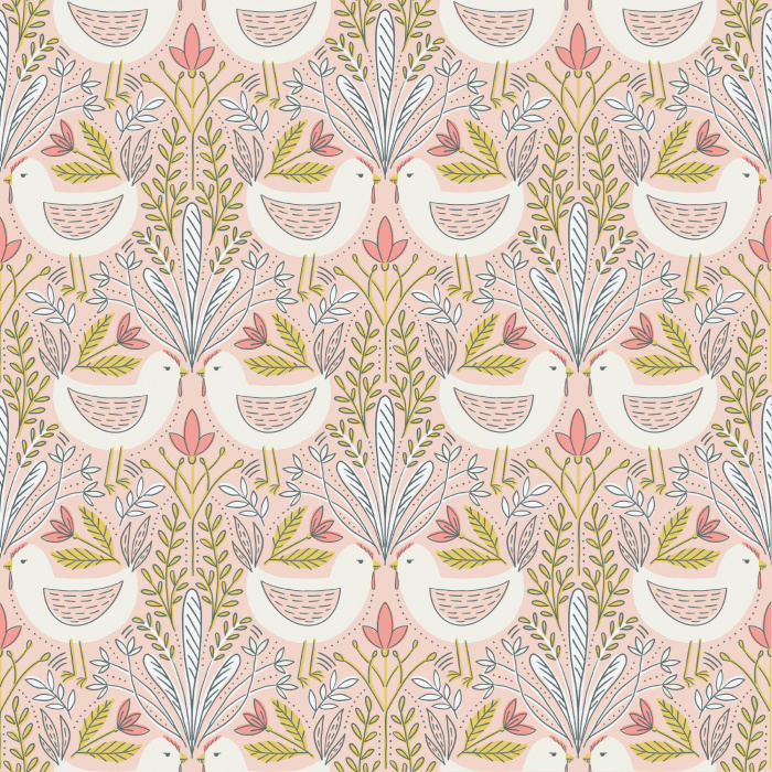 Bring a rustic, farm feel to any room in your home with our Great Eggspectations Peel and Stick Wallpaper.