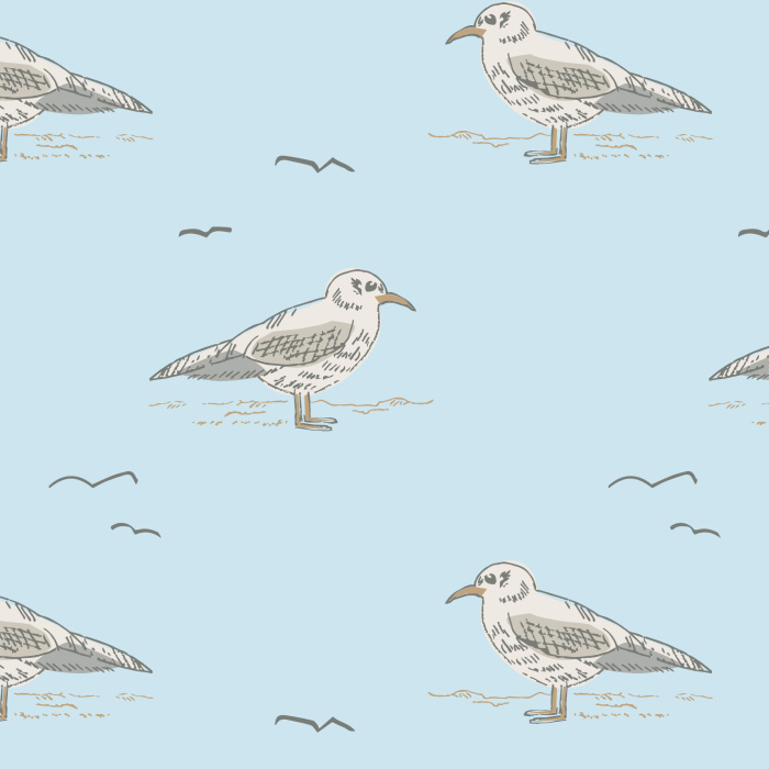 Bring any wall in your home to life with our Zuma Birds Peel and Stick Wallpaper.