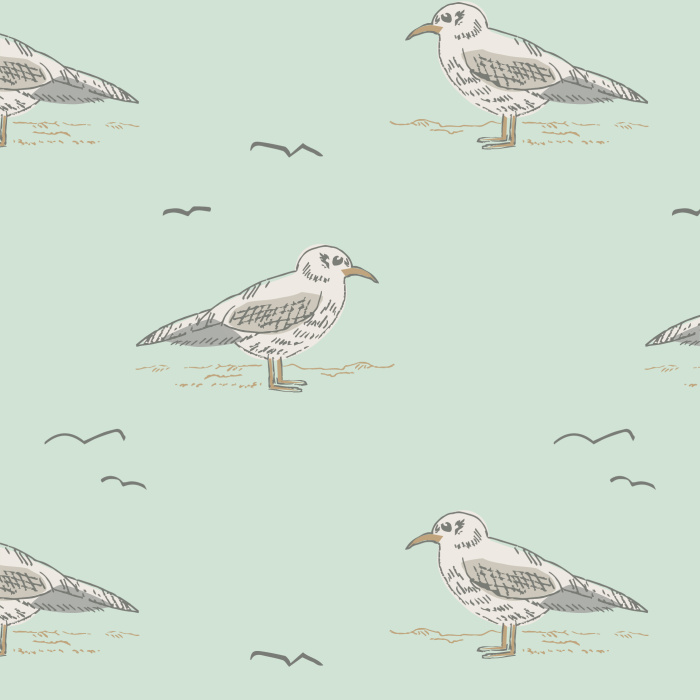 Bring any wall in your home to life with our Zuma Birds Peel and Stick Wallpaper.