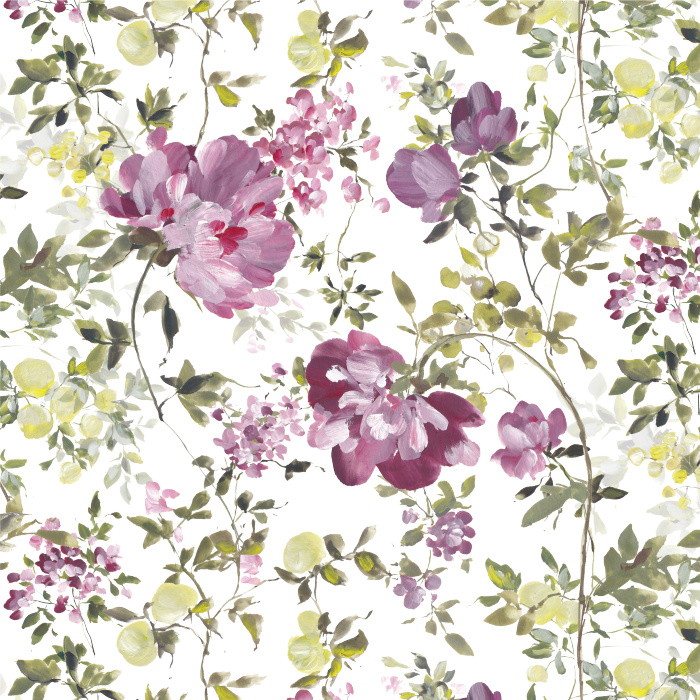 Create a beautiful indoor garden with our Floral Crush Wallpaper.