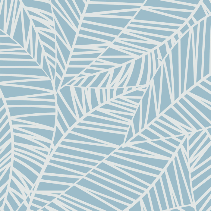 Create a tropical getaway in any room of your home with our Calm Palms Peel and Stick Wallpaper.