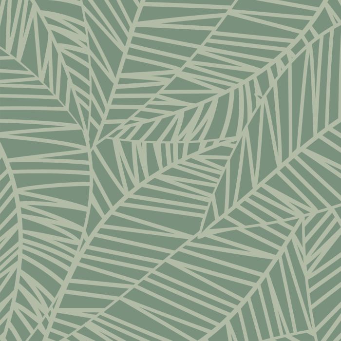 Create a tropical getaway in any room of your home with our Calm Palms Peel and Stick Wallpaper.