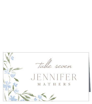Our Lasting Tradition Place Cards help family and friends find their seats at your wedding.