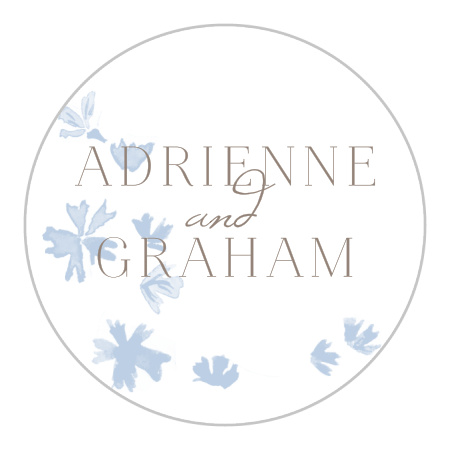 Lasting Tradition Wedding Stickers