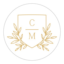 Our Botanical Crest Wedding Stickers are the perfect finishing touch to add to your envelopes.