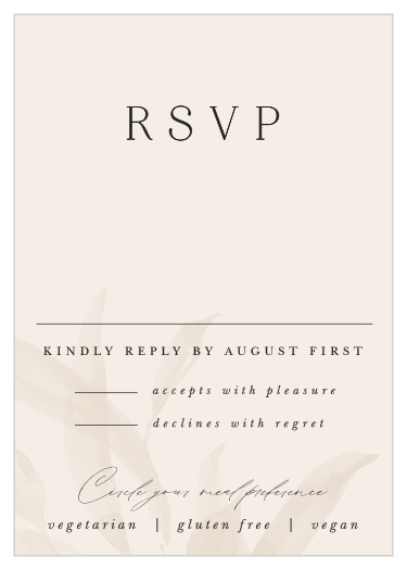 Still Waters Wedding Invitations by Basic Invite