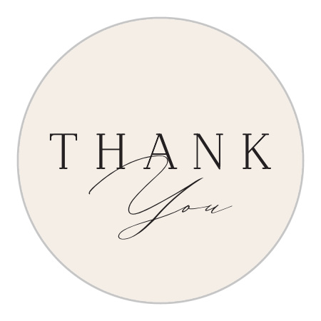 Still Waters Wedding Stickers