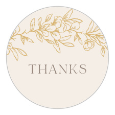 Our Romantic Garden Wedding Stickers are the perfect way to seal your envelopes and decorate your stationery.