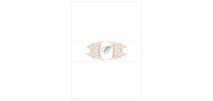 Fancy Filigree Wedding Belly Bands