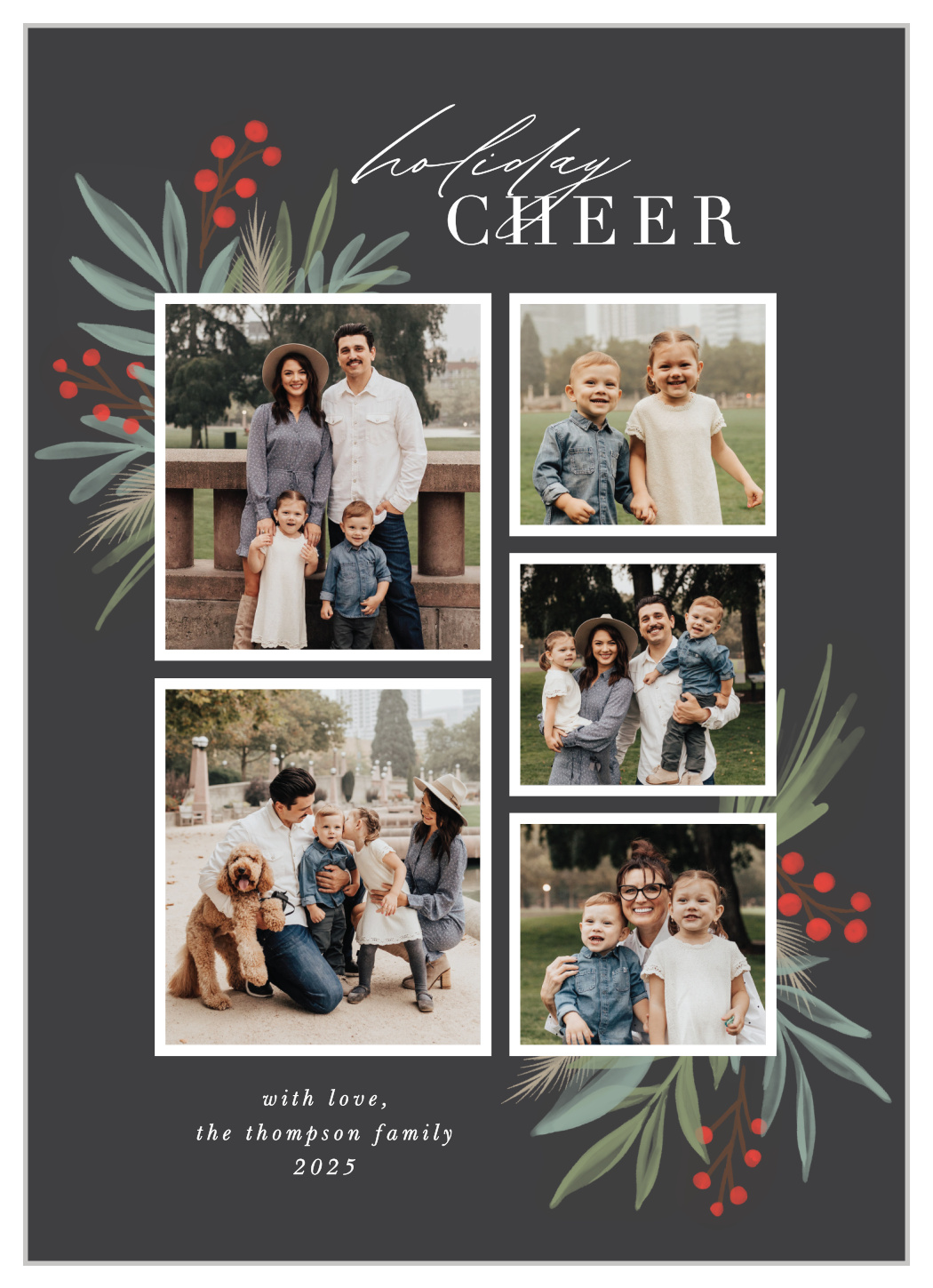 Holiday Branches Holiday Cards