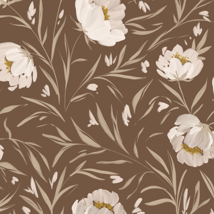 Our Antique Garden Peel and Stick Wallpaper add a classic touch to any room in your home.