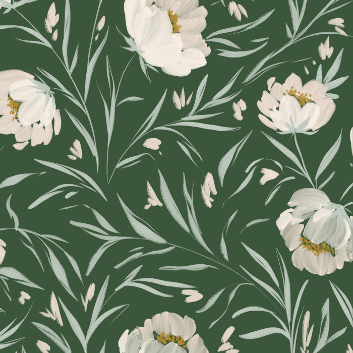 Our Antique Garden Peel and Stick Wallpaper add a classic touch to any room in your home.