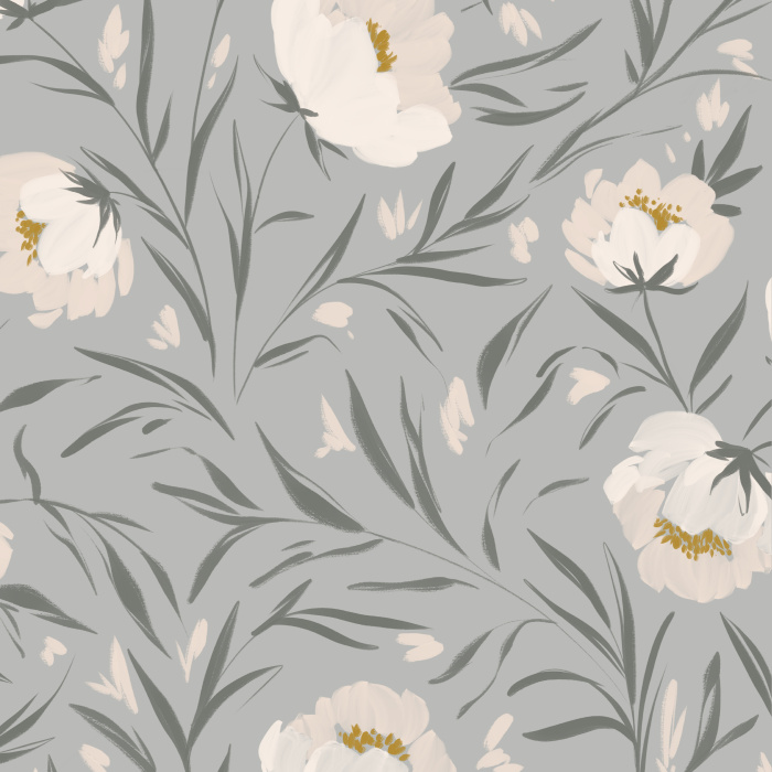 Our Antique Garden Peel and Stick Wallpaper add a classic touch to any room in your home.