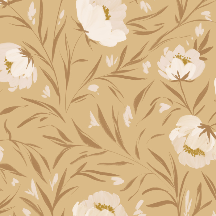 Our Antique Garden Peel and Stick Wallpaper add a classic touch to any room in your home.